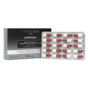 Capiderma capiphan ongles & cheveux 60 capsules